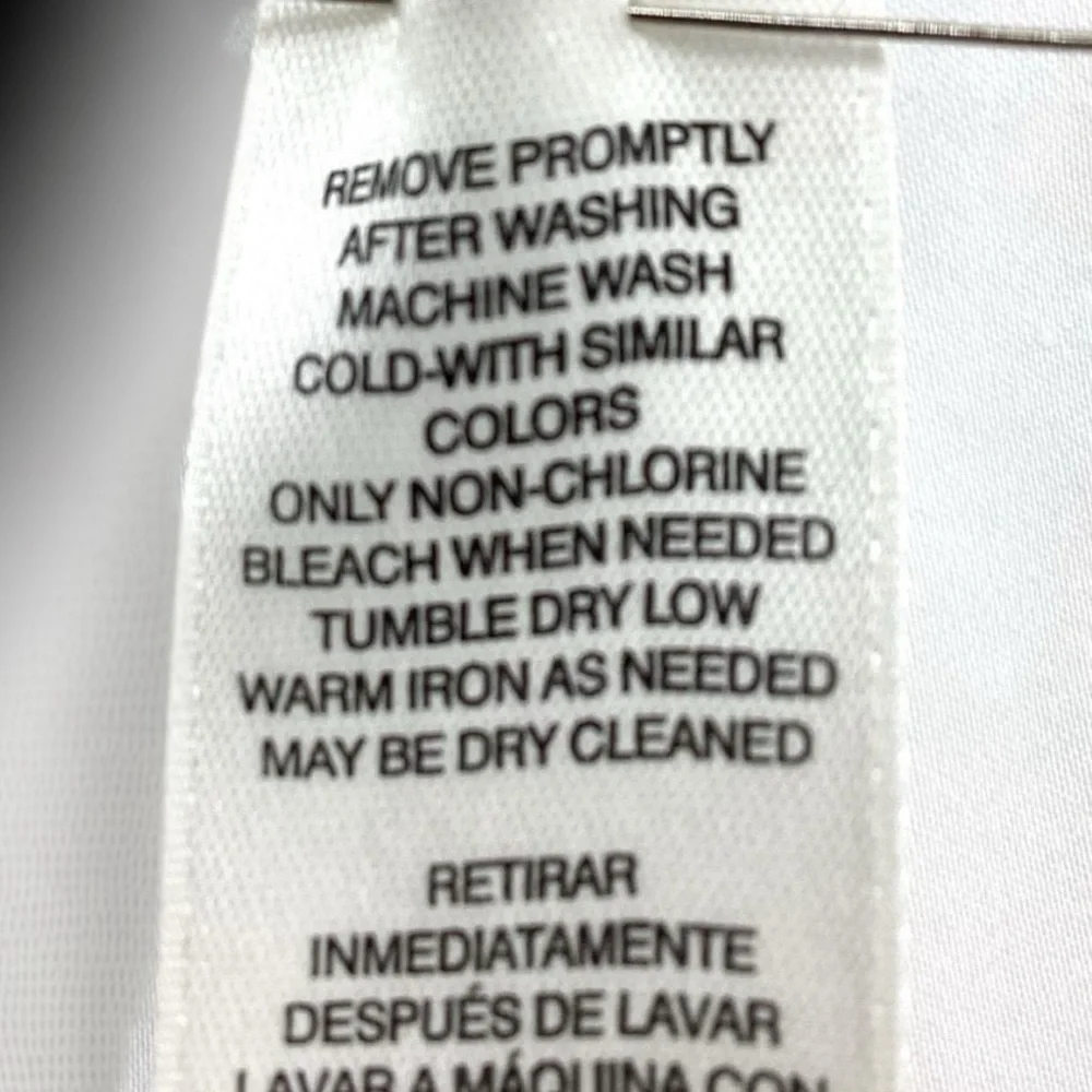 Chico's White Button Down Shirt - Picture 9 of 13